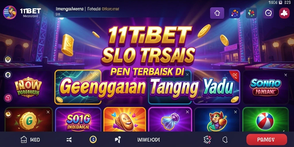 Tampilan gameplay menarik dari 11TBET dalam permainan slot.