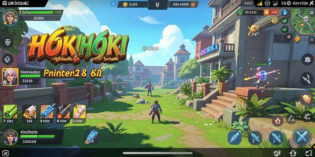 Screenshot HOKIHOKI menunjukkan fitur utama aplikasi Utility.