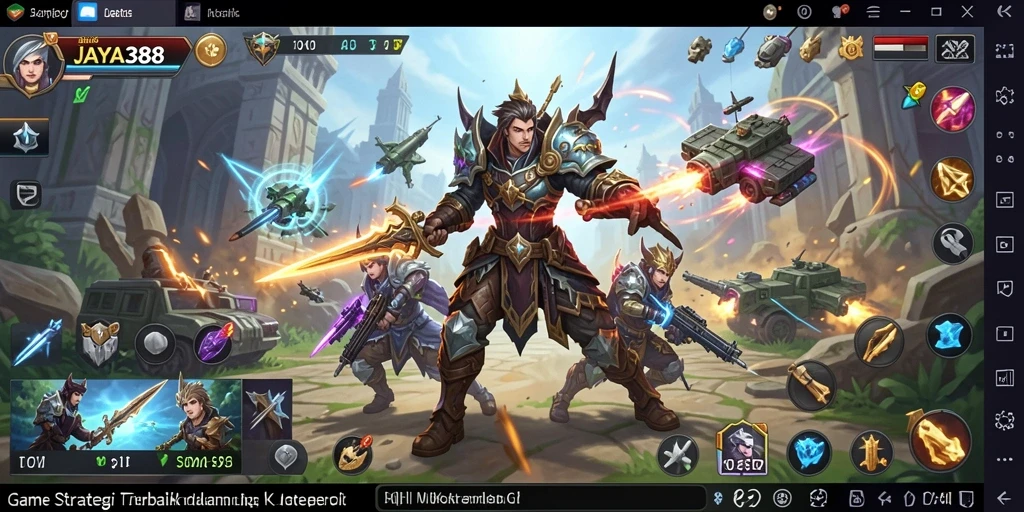 Tampilan gameplay seru dan strategi mendalam di JAYA388.