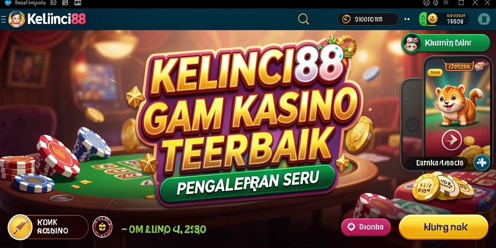 Tampilan gameplay Kasino yang menarik di KELINCI88.