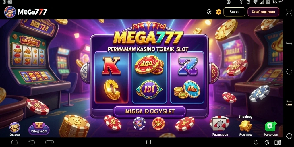 Tampilan gameplay MEGA777 yang mengasyikkan dan penuh warna.