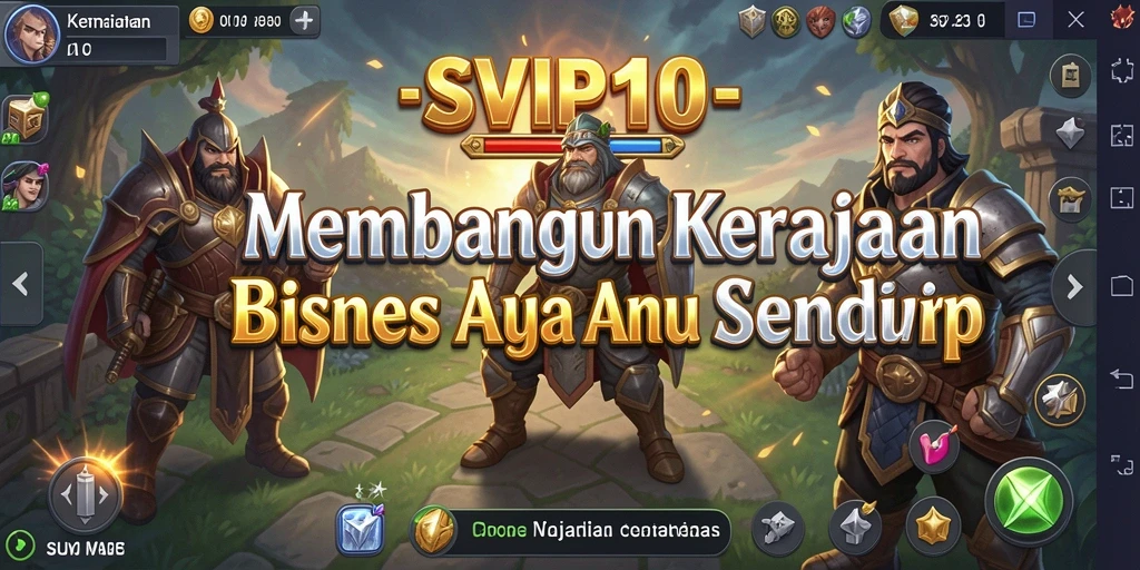 Tampilan screenshot SVIP10 menampilkan keseruan gameplay Tycoon.