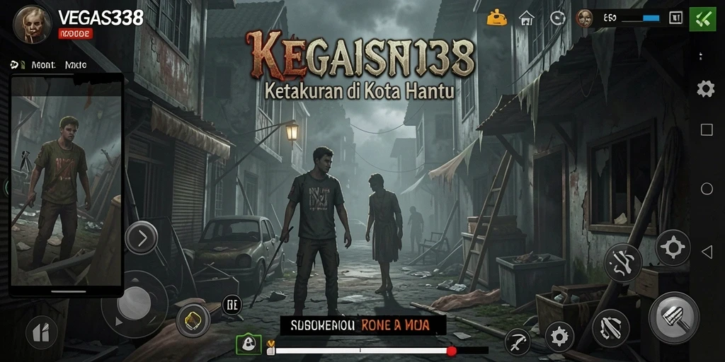 Tampilan dramatis dari gameplay menegangkan di VEGAS338.